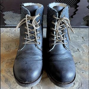 RIEKER Waterproof Winter Booties, Women’s 7.5